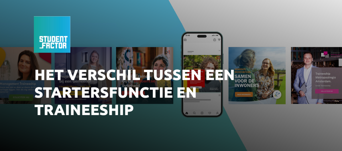 verschil startersfunctie en traineeship