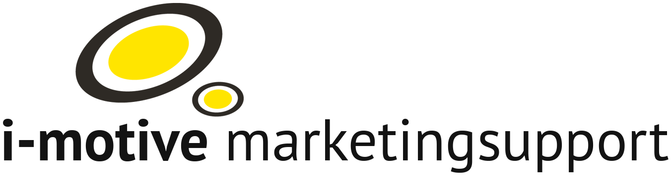 Online marketeer/accountmanager – i-Motive Logo